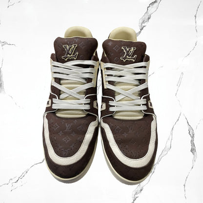 Louis Vuitton by Tyler, the Creator LV Trainer Mocha (De Uso) - Urban Utility