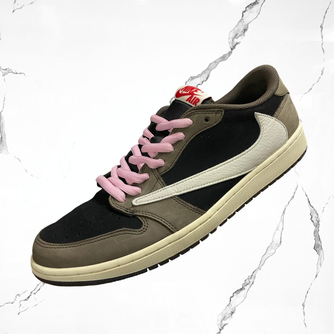 Jordan 1 Low OG Travis Scott Mocha (De Uso)