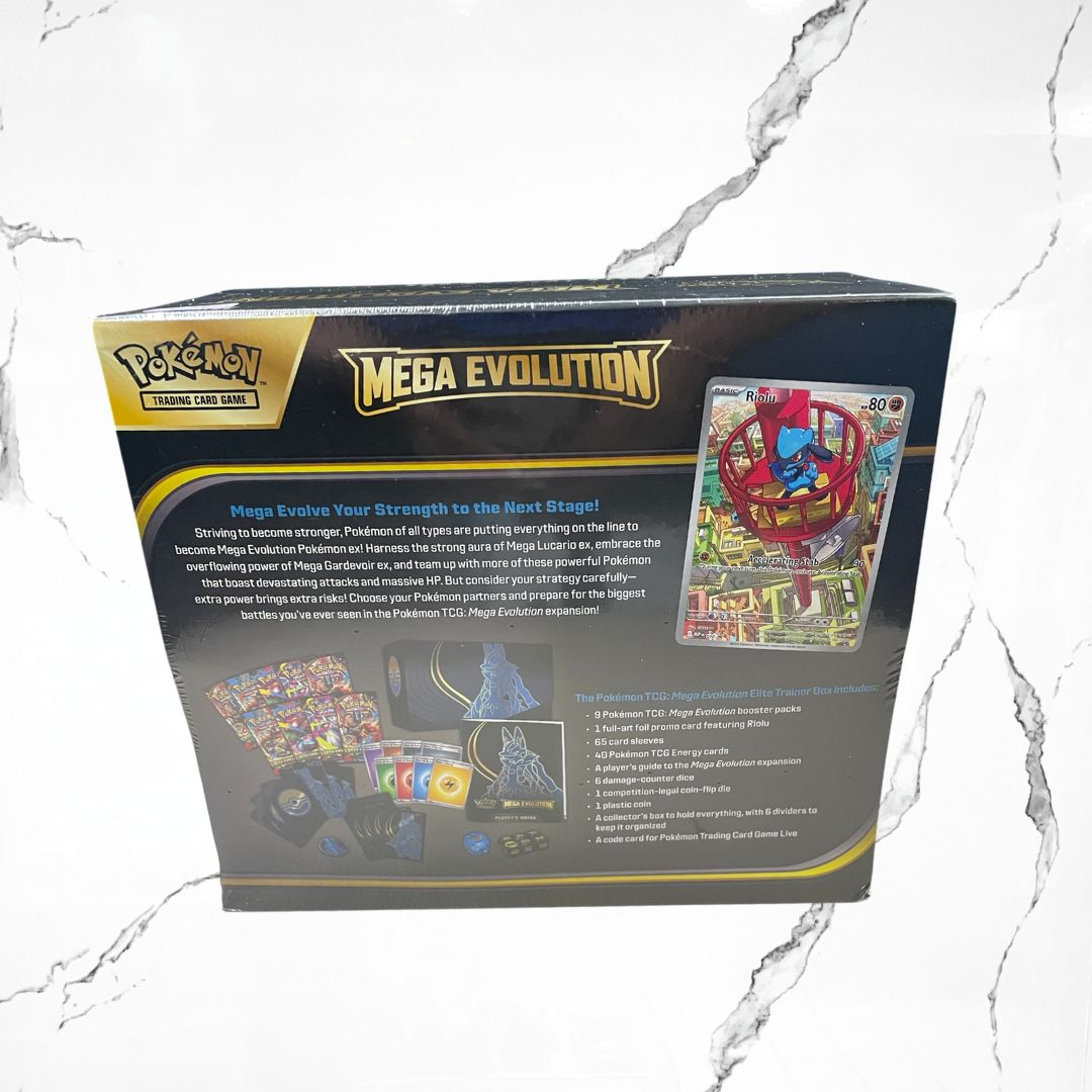 Pokémon Elite Trainer Box Mega Evolution Blue - Urban Utility