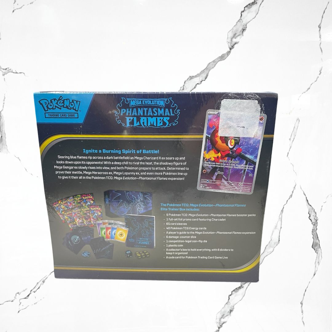 Pokémon Elite Trainer Box Mega Evolution Phantasmal Flames - Urban Utility