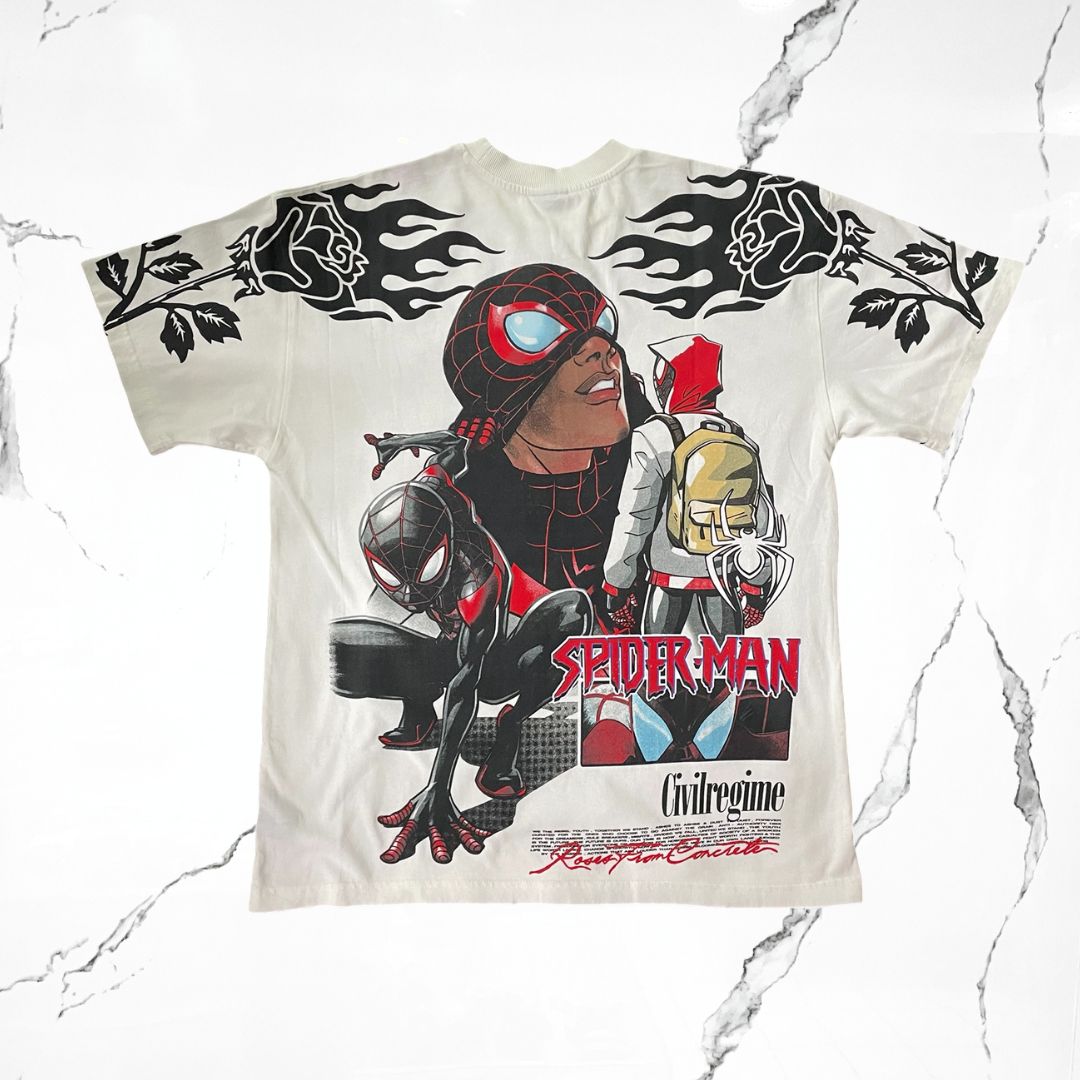 Civilregime x Marvel Spiderman T-shirt - Urban Utility