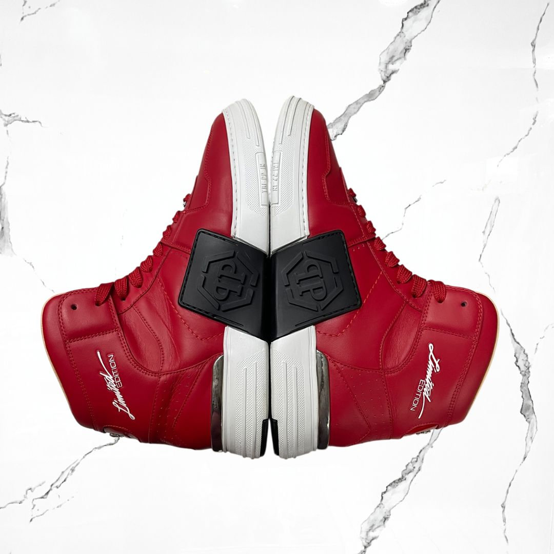 Philip Plein High Top Red (De Uso) - Urban Utility