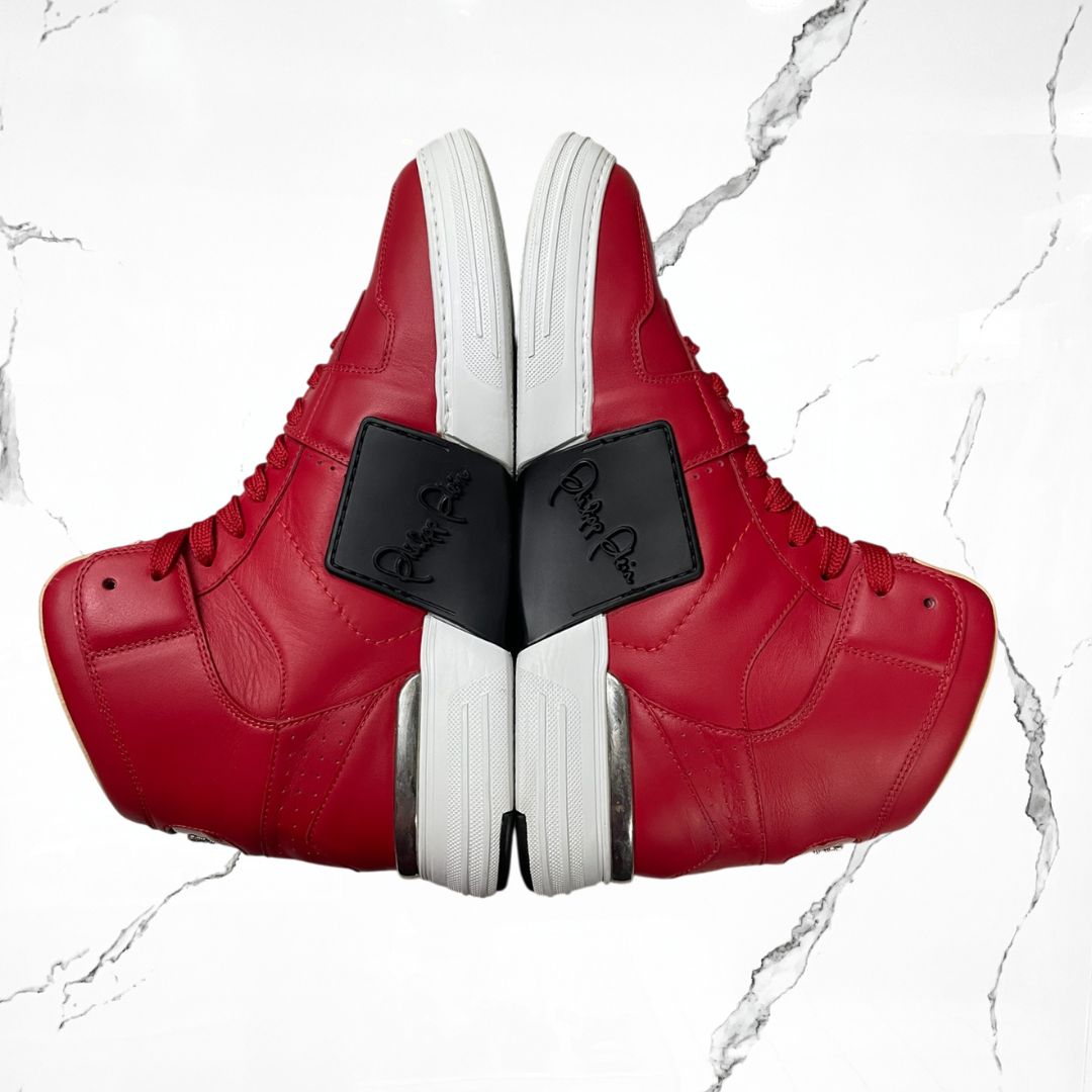Philip Plein High Top Red (De Uso) - Urban Utility
