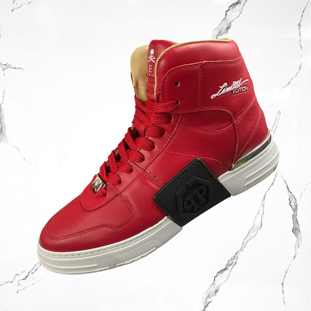 Philip Plein High Top Red (De Uso) - Urban Utility