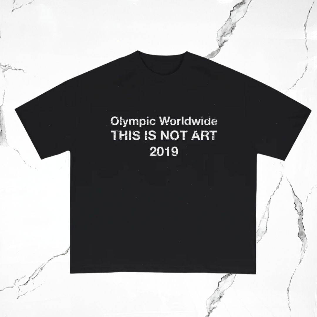 Olympic Worldwide Black Crystals T-shirt - Urban Utility