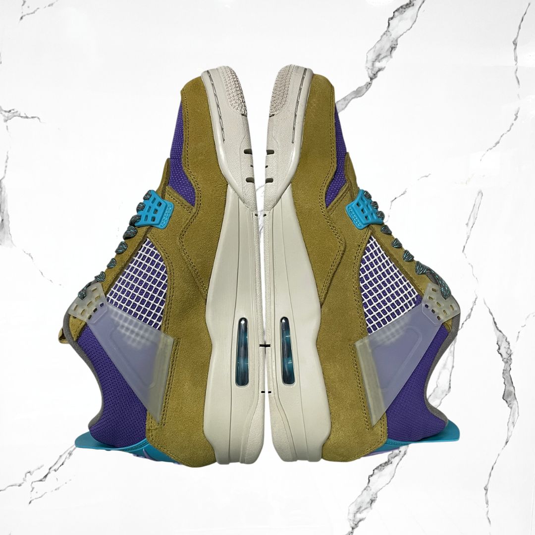 Jordan 4 Union Desert Moss (De Uso) - Urban Utility