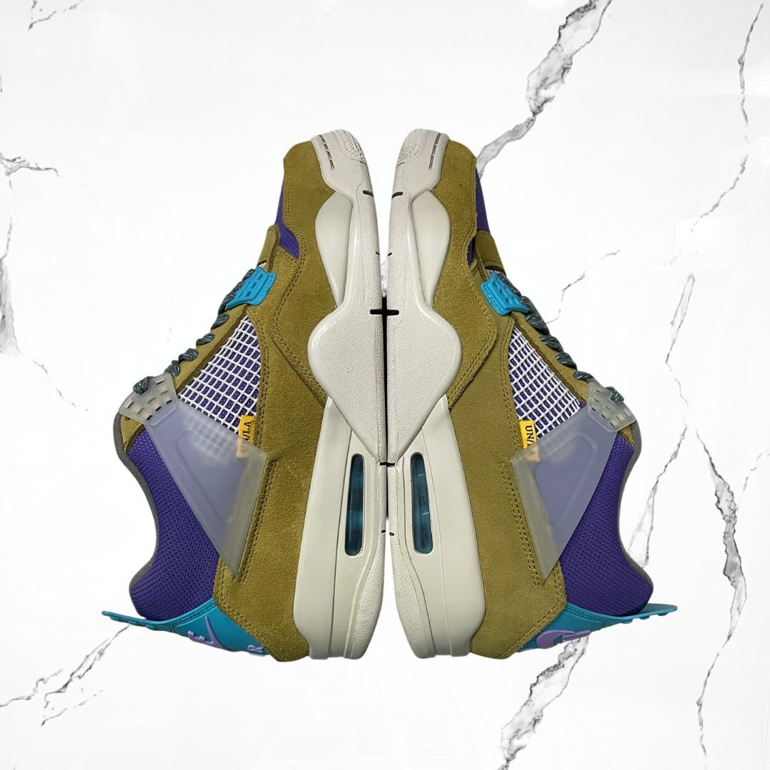 Jordan 4 Union Desert Moss (De Uso) - Urban Utility