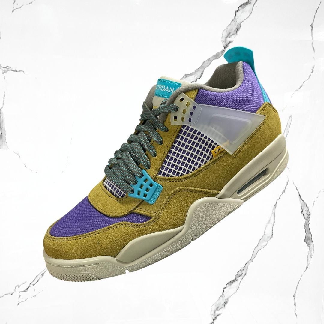 Jordan 4 Union Desert Moss (De Uso) - Urban Utility