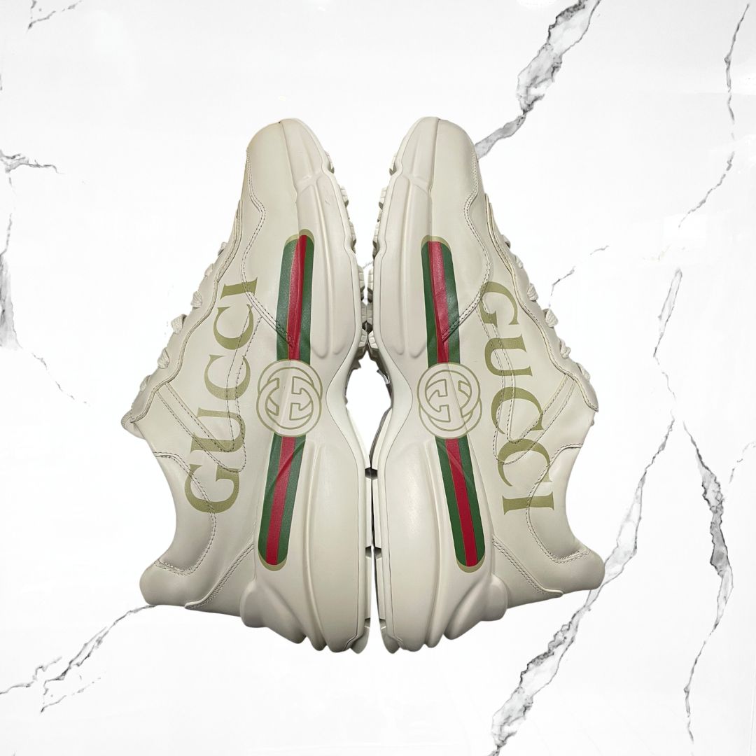 Gucci Rython Vintage Logo Ivory (De Uso) - Urban Utility