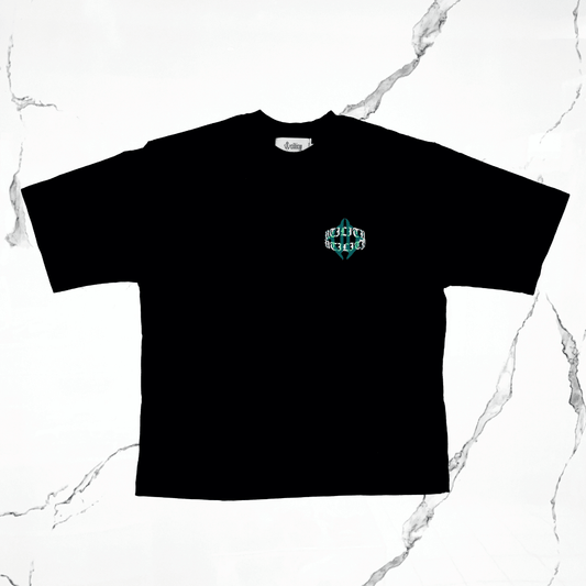 Utility Con Mucho Amor Pegasus Black Green T-Shirt - Urban Utility