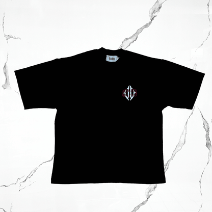 Utility Con Mucho Amor Pegasus Black Red T-Shirt - Urban Utility