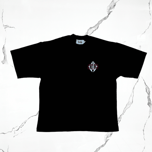 Utility Con Mucho Amor Pegasus Black Red T-Shirt - Urban Utility