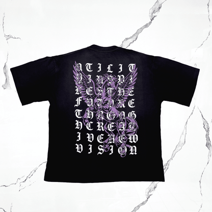 Utility Con Mucho Amor Pegasus Fade Purple Blue T-Shirt - Urban Utility