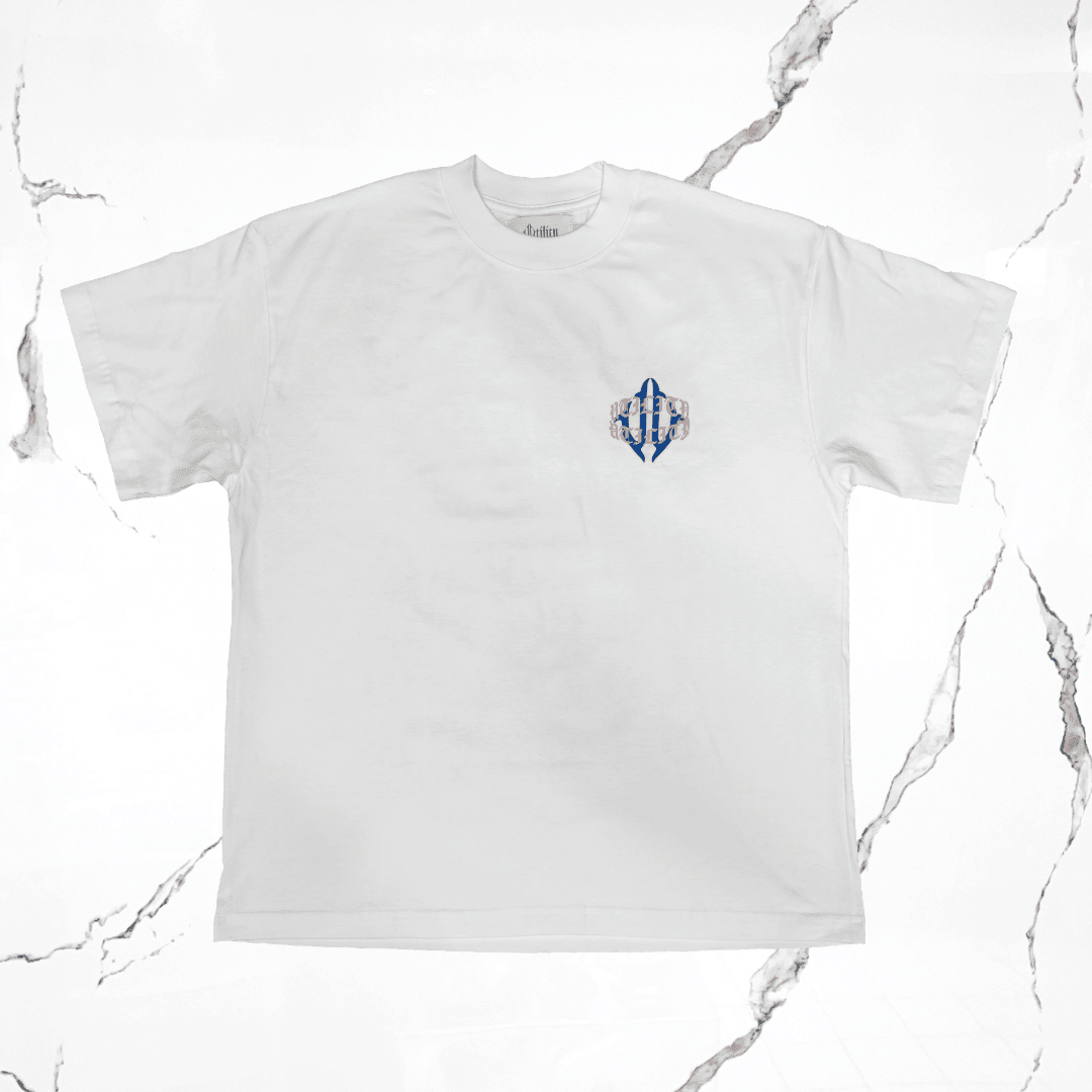 Utility Con Mucho Amor Pegasus White Blue T-Shirt - Urban Utility