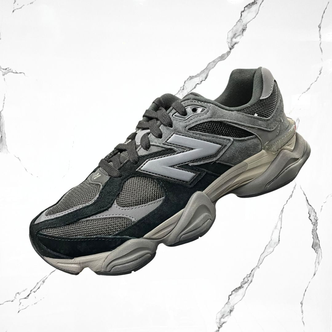 New Balance 9060 Black Castlerock Grey - Urban Utility