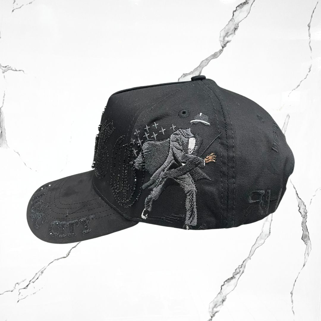 Rico Hats El Mago Black Cap - Urban Utility