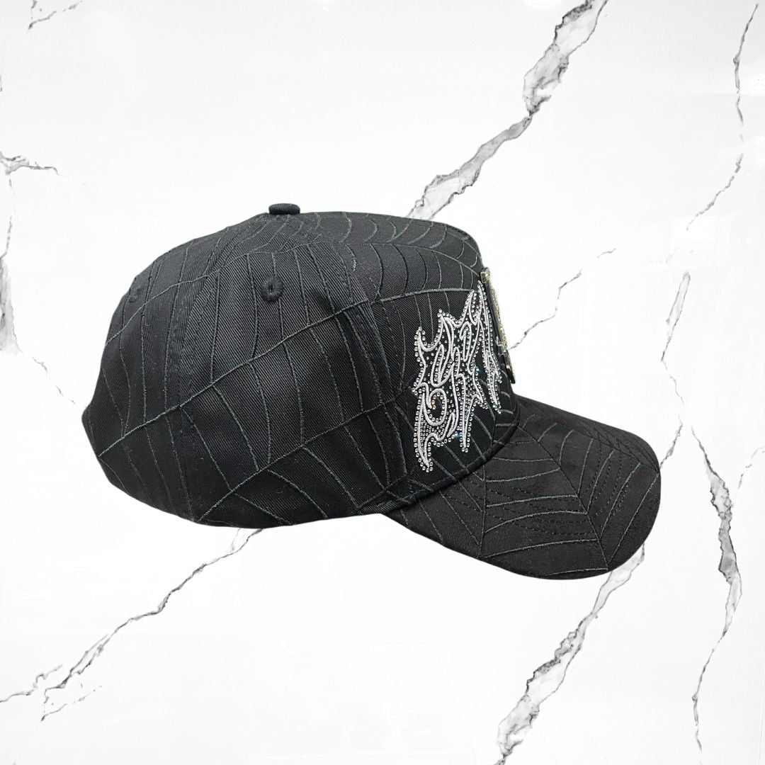 Rico Hats Spider Black Cap - Urban Utility