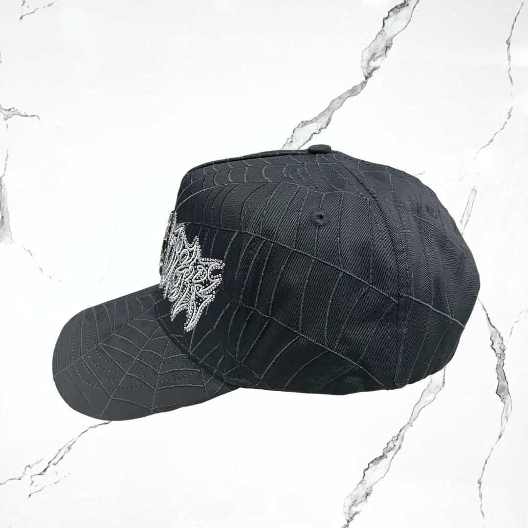 Rico Hats Spider Black Cap - Urban Utility