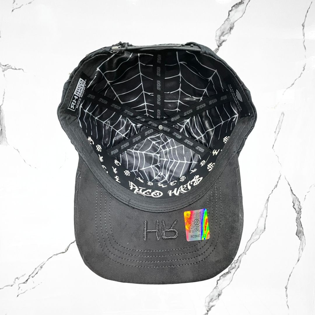 Rico Hats Spider Black Cap - Urban Utility