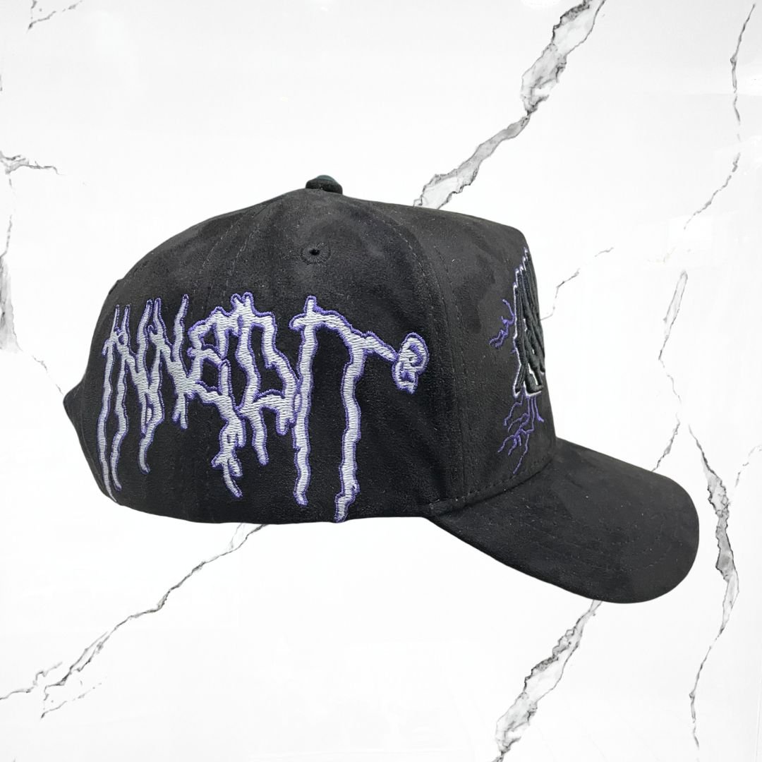 Innedit x Anymore Purple Black Cap - Urban Utility