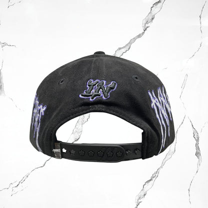 Innedit x Anymore Purple Black Cap - Urban Utility