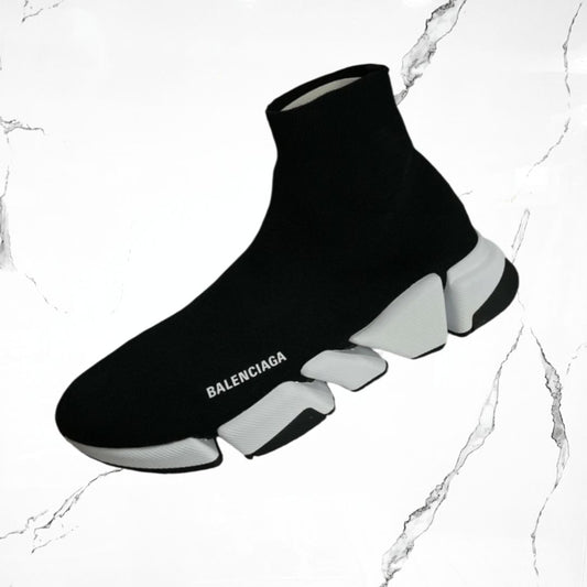 Balenciaga Speed 2.0 Black White - Urban Utility