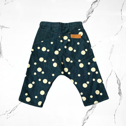 Kapital Denim Easy Baggy Short - Urban Utility