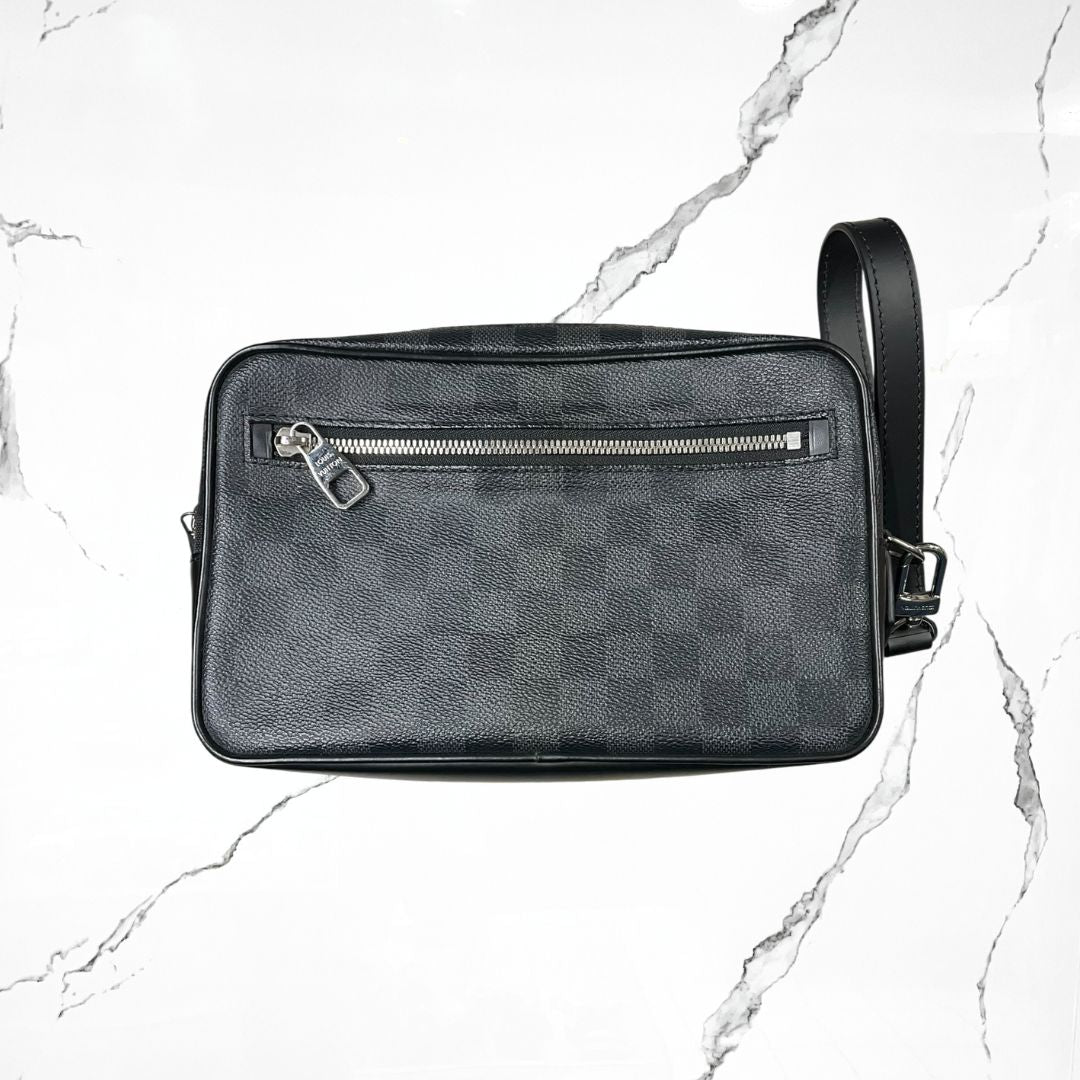 Louis Vuitton Kasai Clutch Damier Graphite Bag (De Uso) - Urban Utility