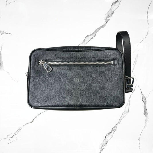 Louis Vuitton Kasai Clutch Damier Graphite Bag (De Uso) - Urban Utility