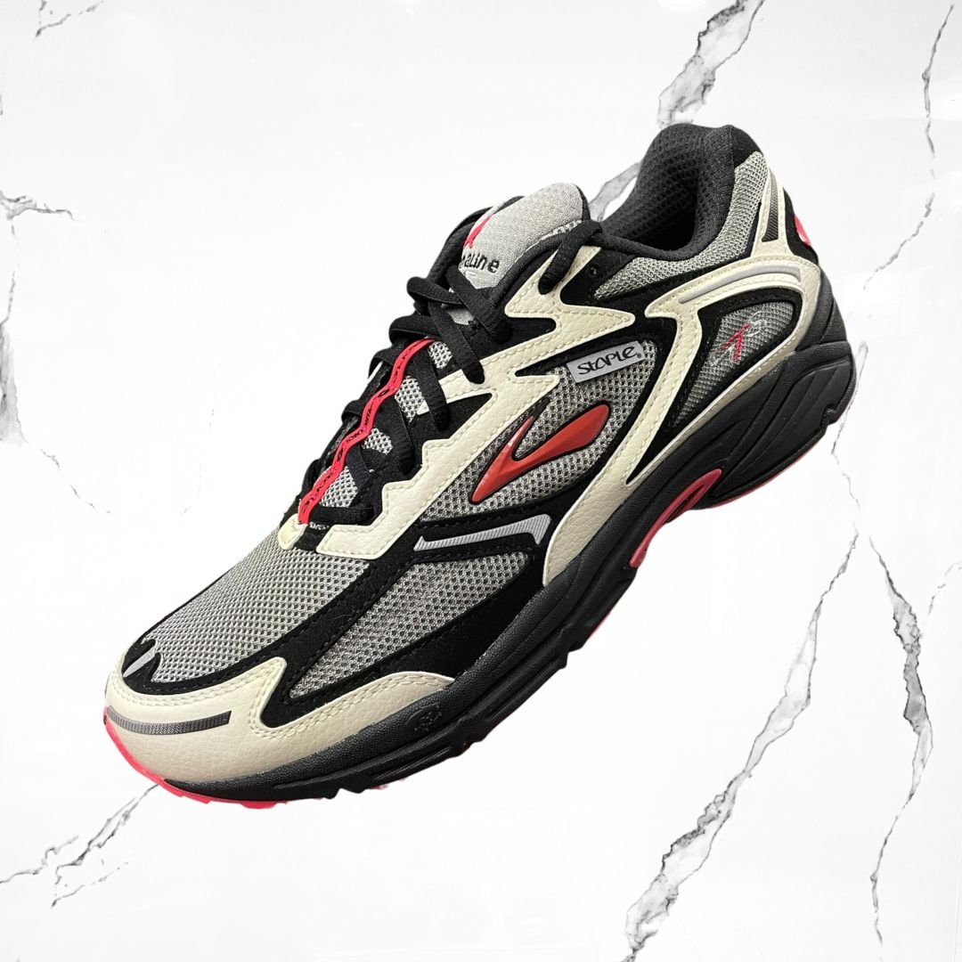 Brooks Adrenaline GTS 4 Jeff Staple Black White Pigeon Pink - Urban Utility