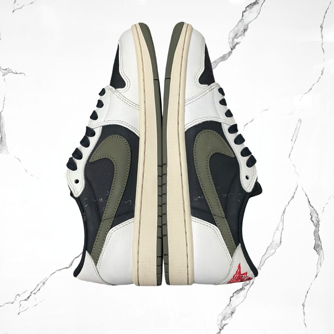 Jordan 1 Low OG Travis Scott Olive (W) (De Uso)