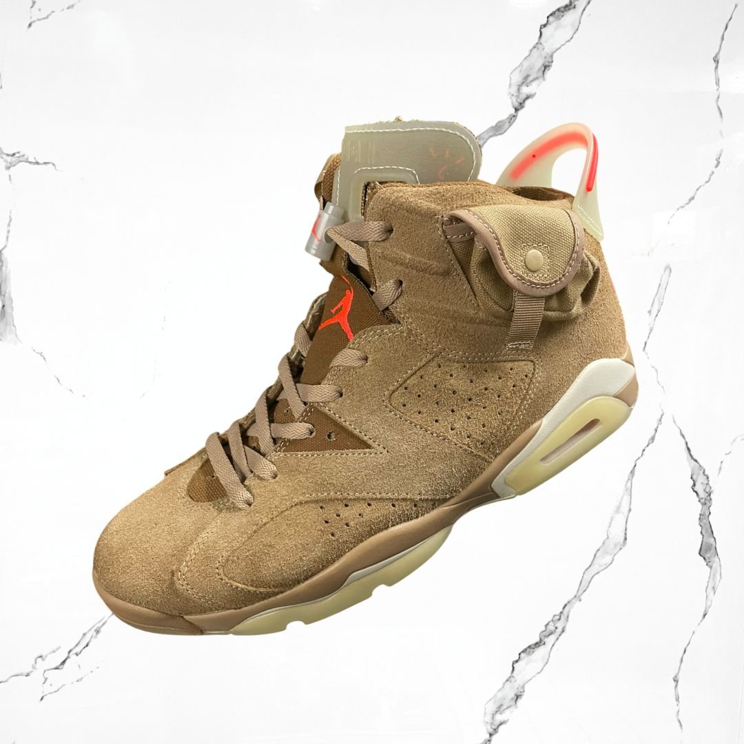 Jordan 6 Retro Travis Scott British Khaki (De Uso) - Urban Utility