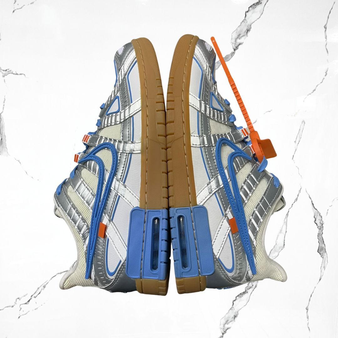 Nike Air Rubber Dunk Off - White UNC (De Uso) - Urban Utility