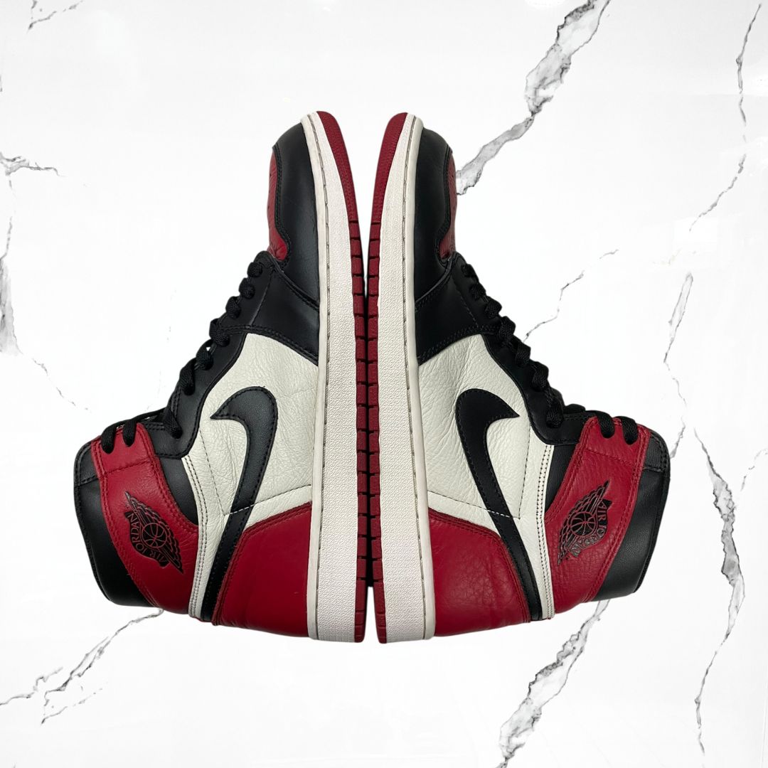 Jordan 1 High Bred Toe (De Uso) - Urban Utility