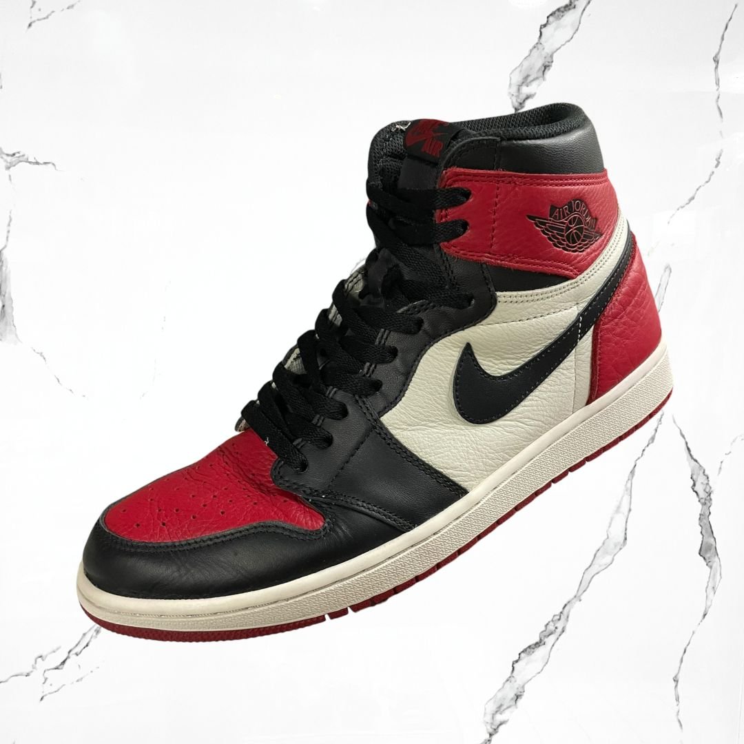 Jordan 1 High Bred Toe (De Uso) - Urban Utility
