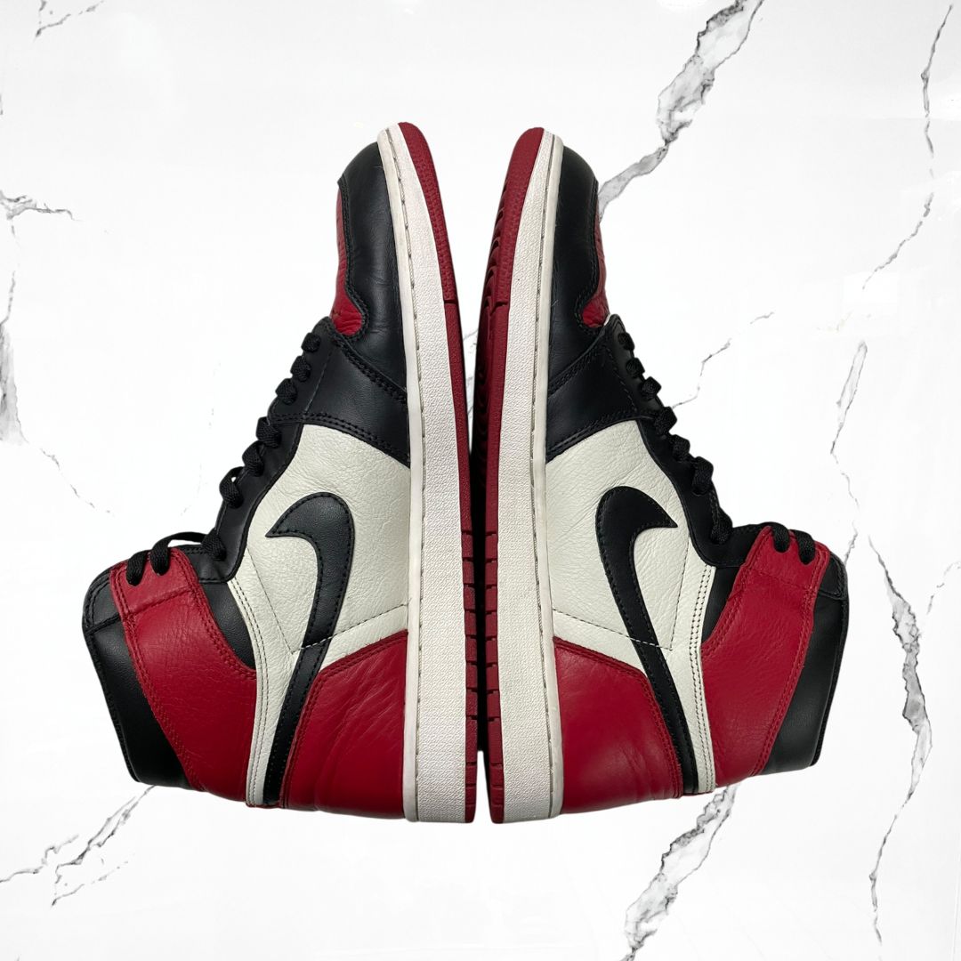 Jordan 1 High Bred Toe (De Uso) - Urban Utility