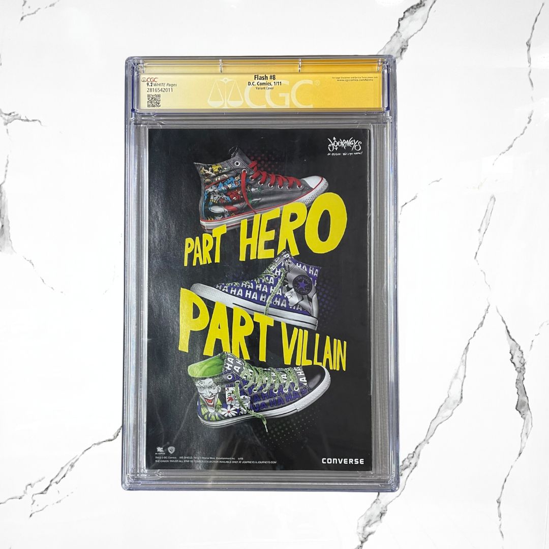 CGC Signatures Series The Reverse Flash Rebirth By Stanley 