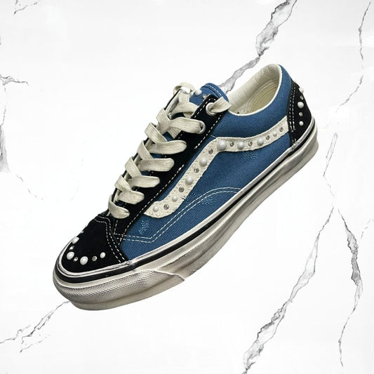 Vans LX Old Skool 36 Pearlized Pack Black Navy - Urban Utility