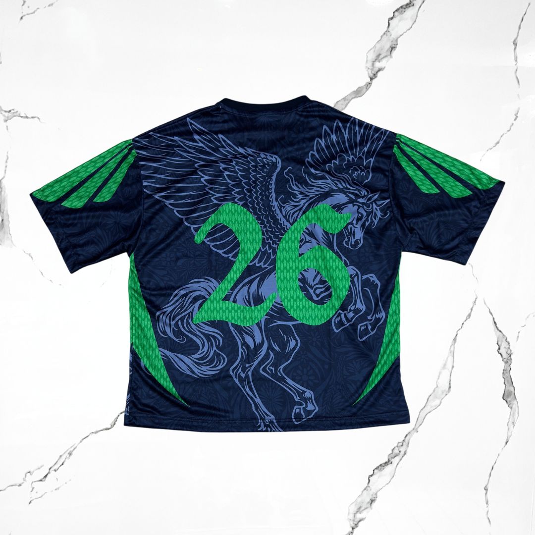 Urban Utility FC Black Green Jersey - Urban Utility