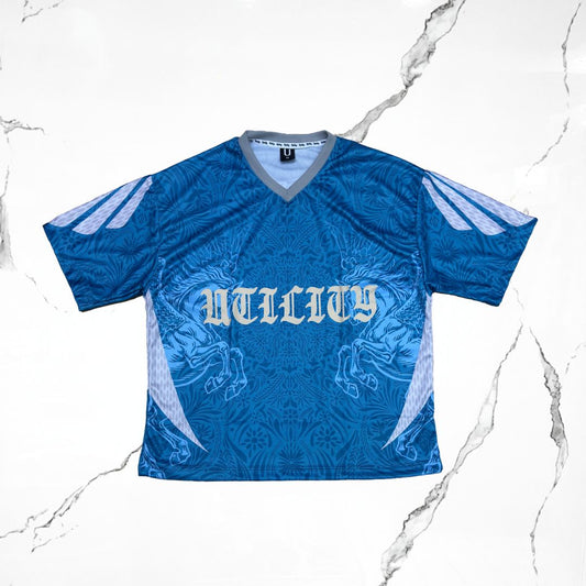 Urban Utility FC Blue Cream Jersey - Urban Utility