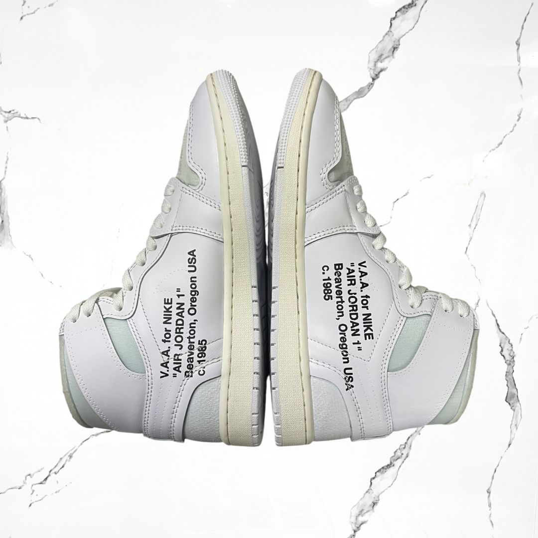 Jordan 1 Retro High Virgil Abloh Archive Alaska (De Uso)