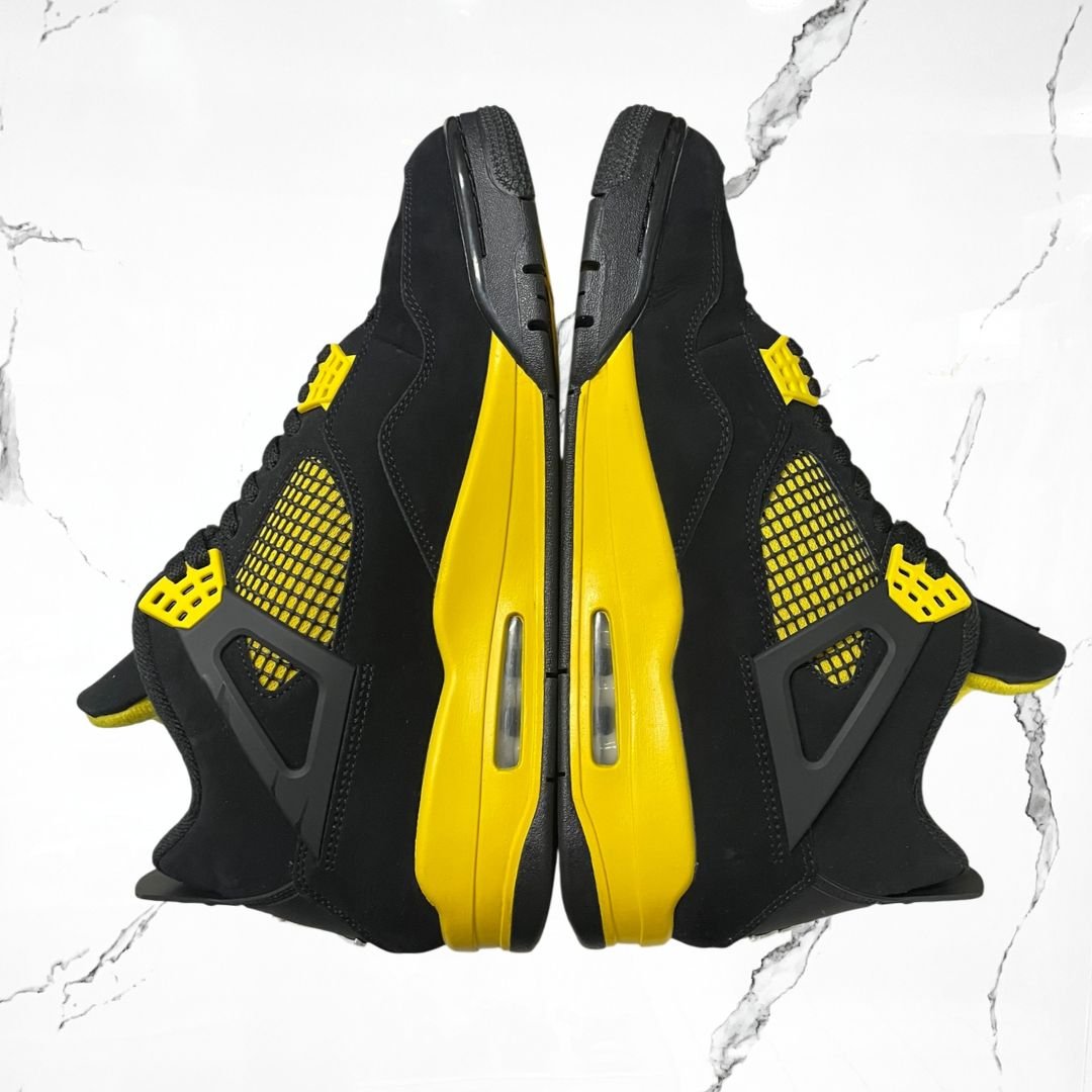 Jordan 4 Yellow Thunder (De Uso) - Urban Utility