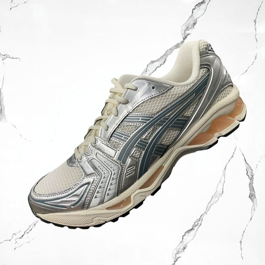 Asics Gel-Kayano 14 Birch Pure Silver Teal Gold - Urban Utility