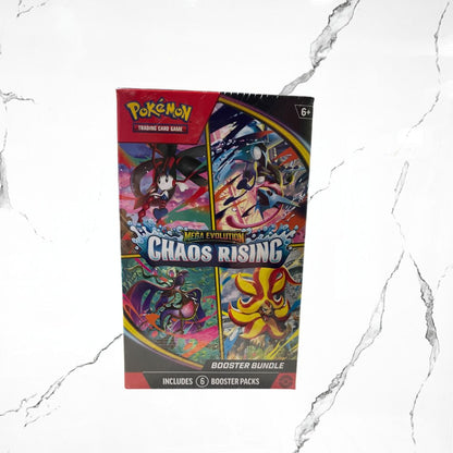 Pokémon Trading Card Game Mega Evolution Chaos Rising  Booster Bundle