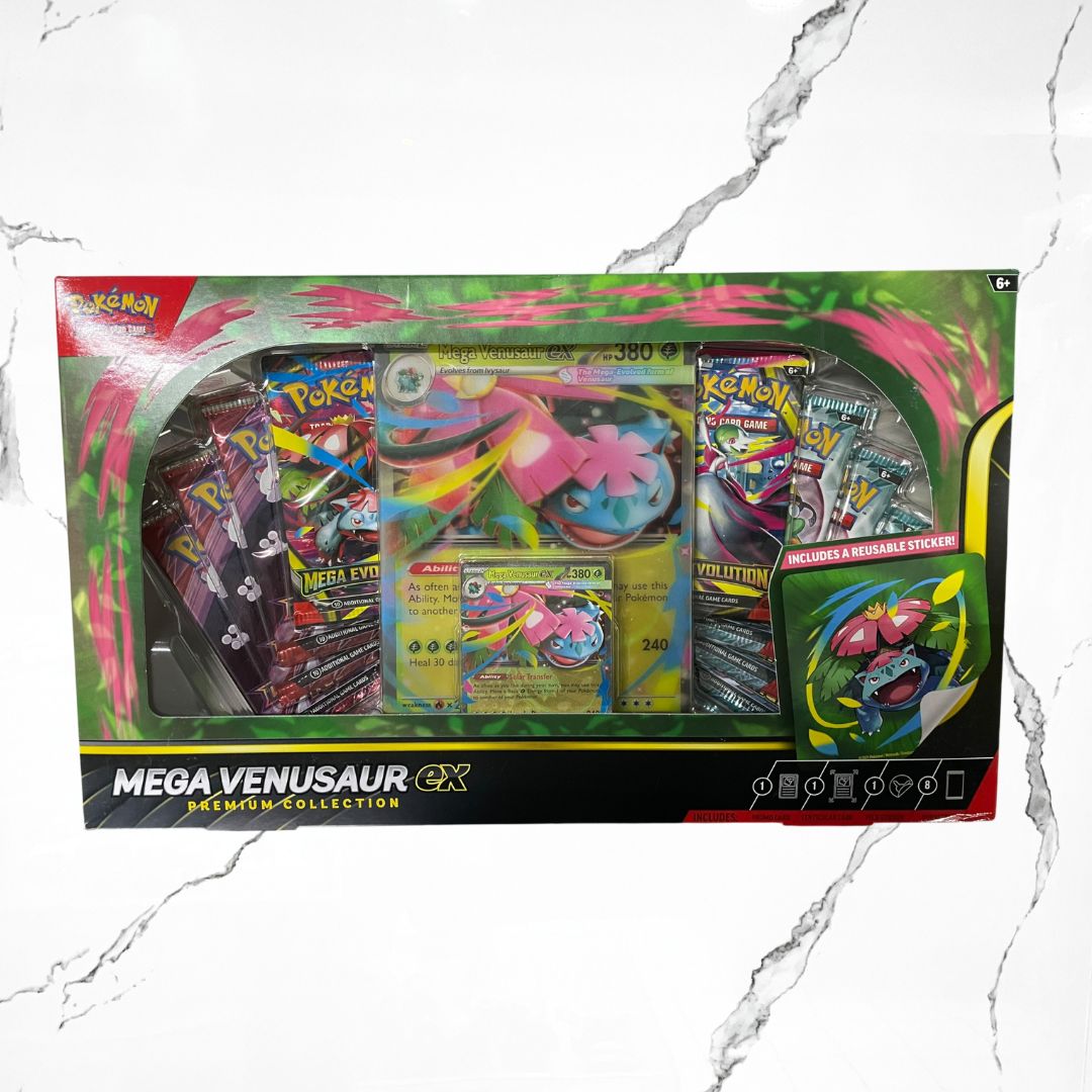 Pokémon Trading Card Game Mega Venusaur ex Premium Collection - Urban Utility