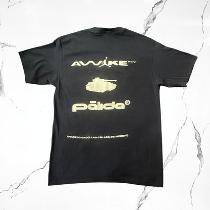 Palida Awake Black T-shirt - Urban Utility