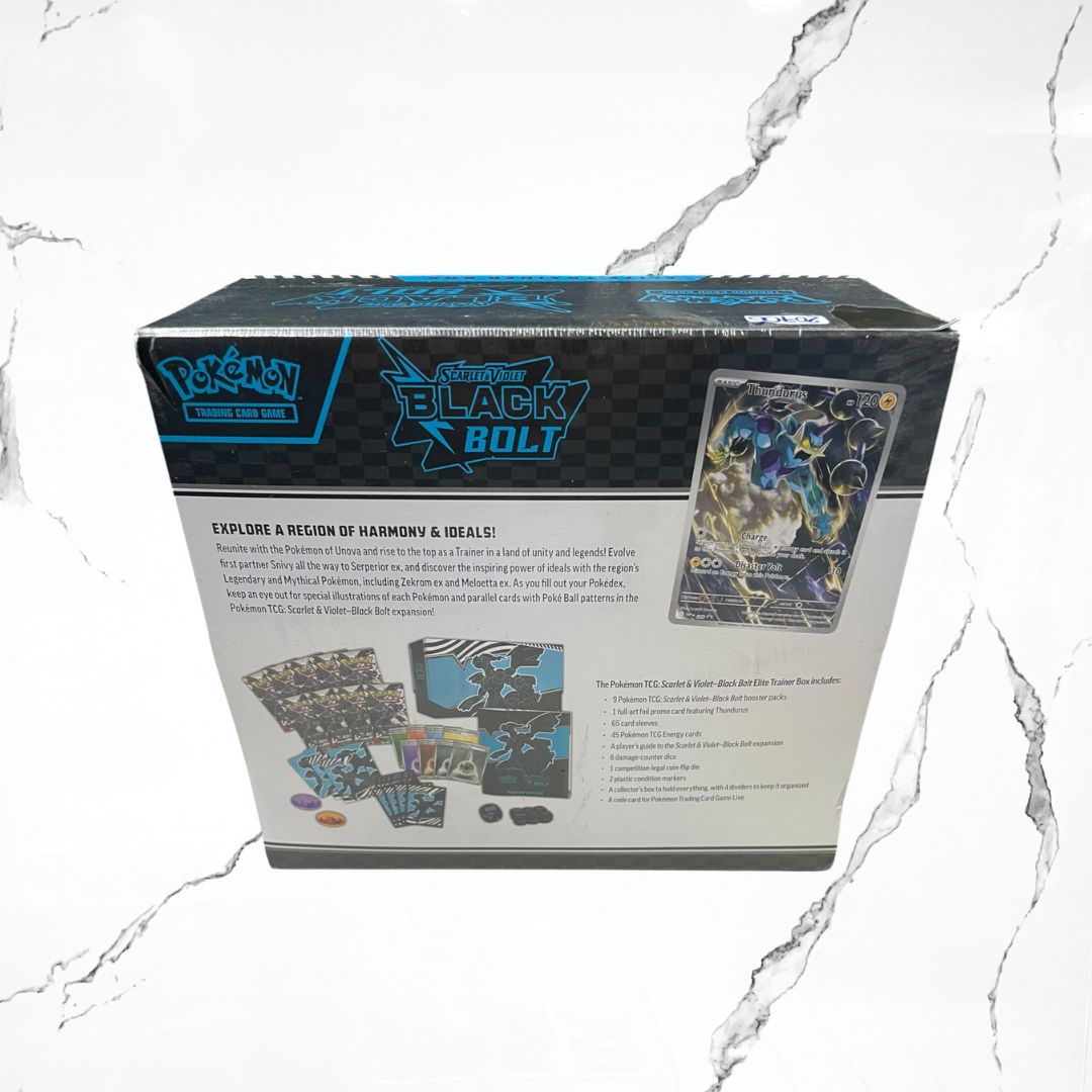 Pokémon Elite Trainer Box Scarlet & Violet Black Volt