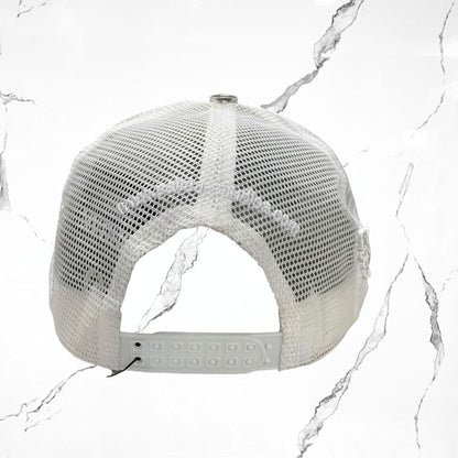 Palida Trucker Hat Box Logo Full White Cap