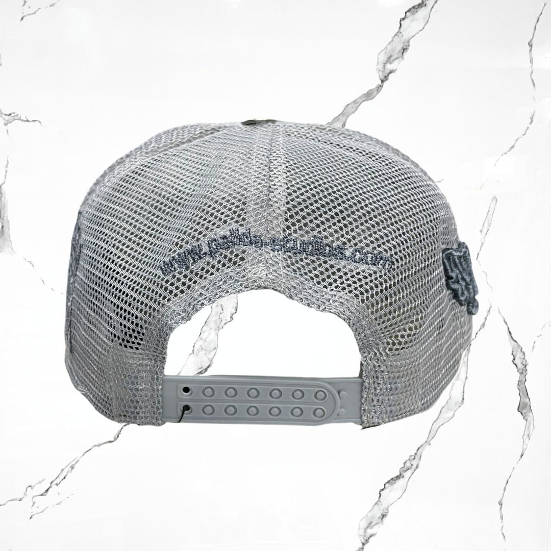 Palida Trucker Hat Box Logo Full Grey Cap