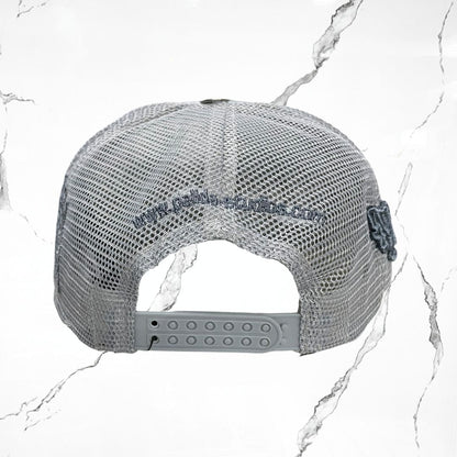 Palida Trucker Hat Box Logo Full Grey Cap